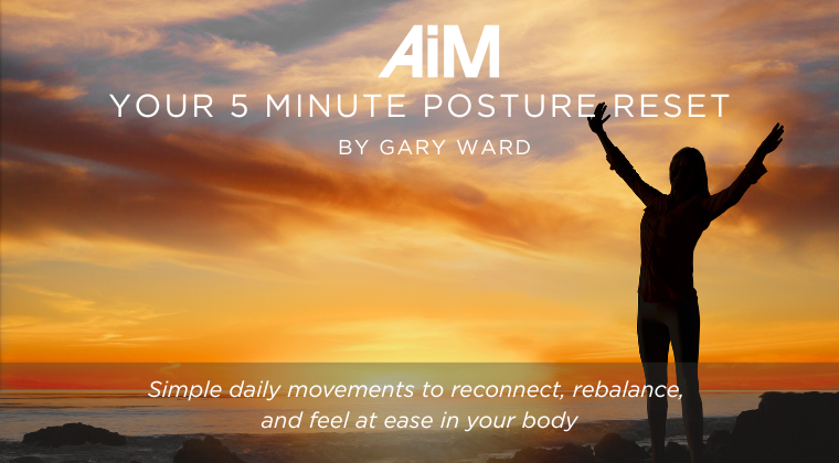 Your 5-Minute Posture Reset Ebook Cover